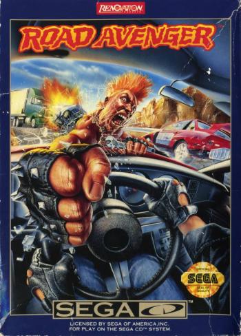 Cover Road Avenger for Sega CD